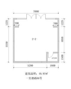 怡里馨居1期49.97平户型