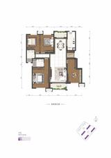 保利狮子湖2期 4室2厅2卫 143.00平米