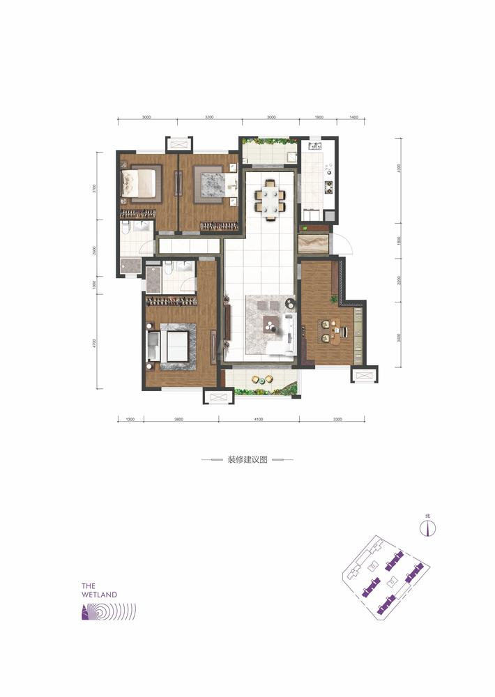 紫竹郡 B1 四室两厅两卫