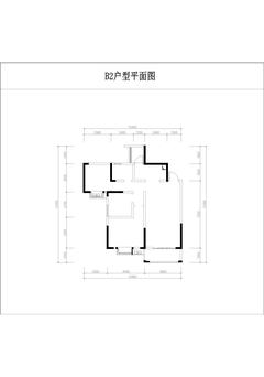 三江佳源小区1期3室2厅1卫100.32平户型