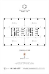2号楼低区10层平面图