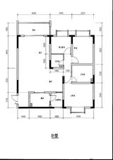 金地新城市花园 3室2厅2卫 124.34平米