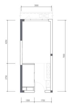 公园澜岸府4期30.00平户型