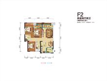 南湖左岸•如果3室2厅2卫100.00平户型