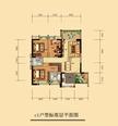 金山御景蓝湾3室2厅2卫111.90平户型