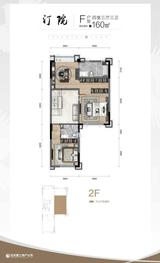 建邦花溪府1期 4室3厅3卫 160.00平米