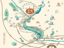 天樾龙门1期区位图