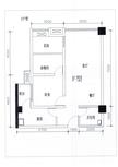 桃都印象二期2室2厅1卫73.06平户型