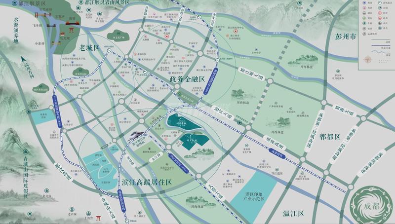 区位图