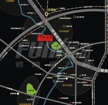 中铁马家公馆区位图