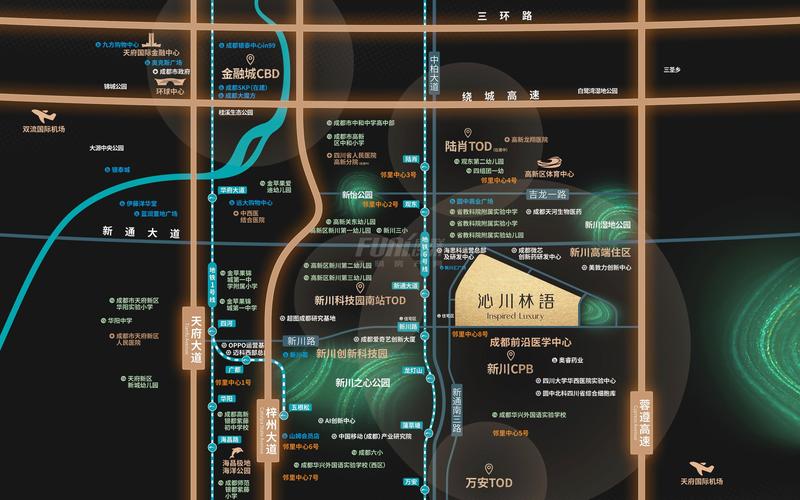 区位图