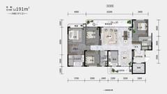 原墅壹号院1期1室191.00平户型