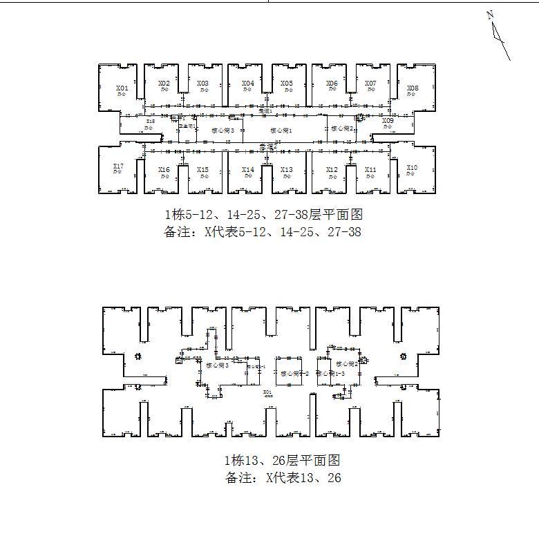 整层平面图