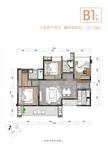 金强·悦府3室2厅2卫131.79平户型