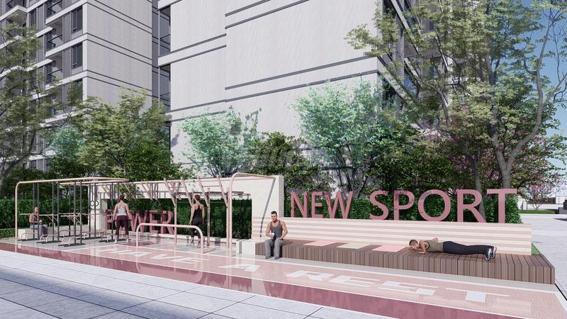 小区设施效果图