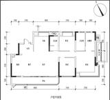 香城壹品府1期（泥巴沱公园里） 4室2厅2卫 134.93平米
