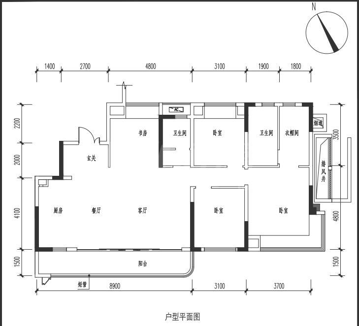 134㎡1楼1号房
