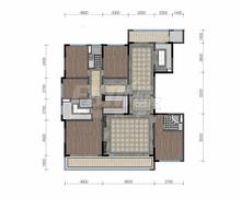 西派宸樾府1期5室2厅3卫240.00平户型