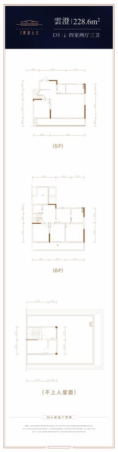 德信·麓湖云庄1期228.60平户型