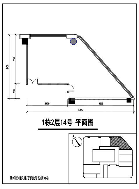 1号楼164.1户型图
