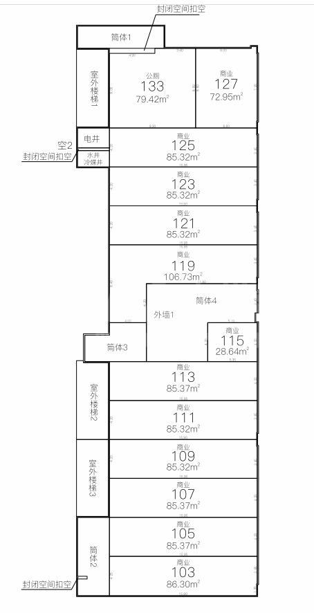 23号楼1层