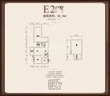 杜鹃城千万间1期 2室2厅1卫 96.49平米