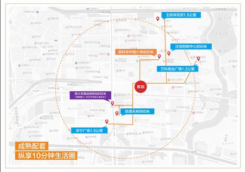 尊邸区位图