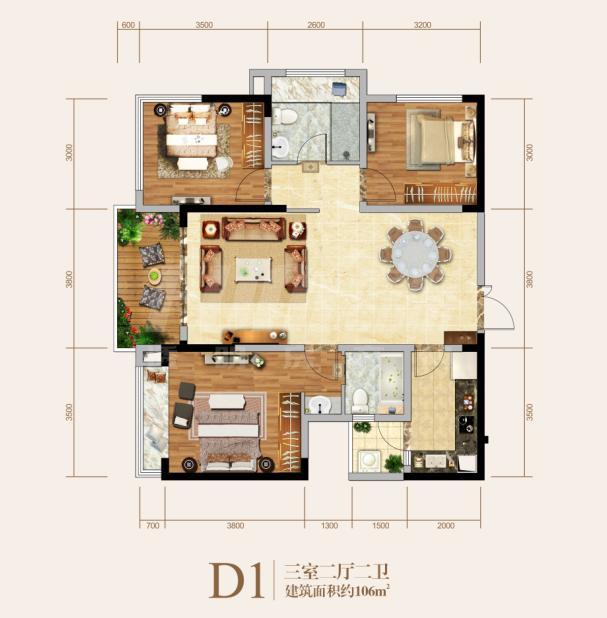 D1户型