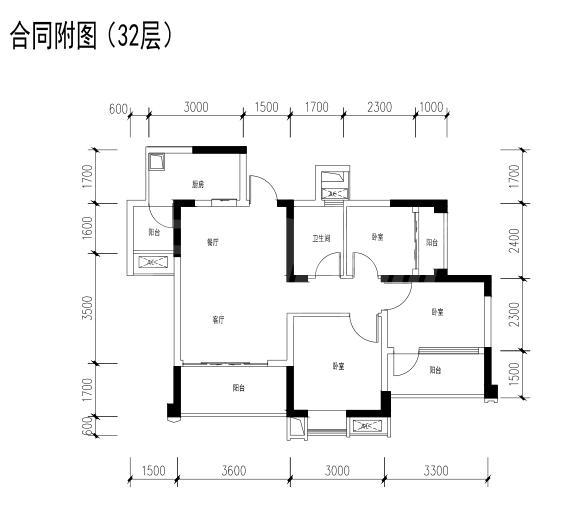 2栋32层2号