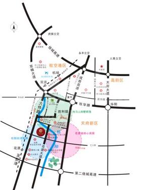 万辰乐居区位图