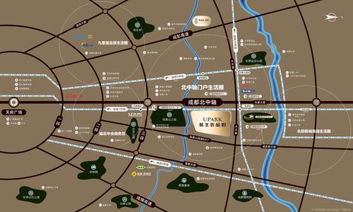 城北优品道广场区位图