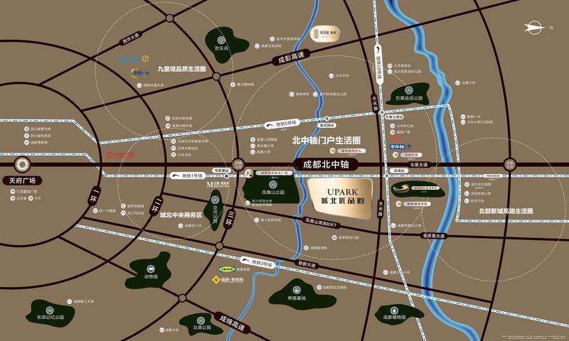 区位图