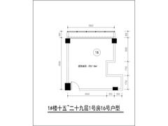 俊屹中心1期57.86平户型