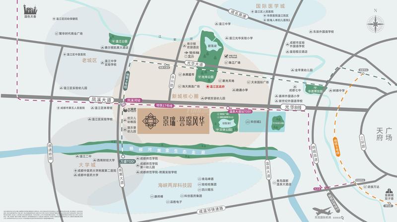区位图