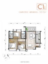 金强·悦府 1室 123.72平米