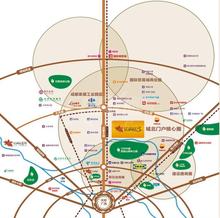 蓝光花满庭3期二期区位图