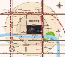 恒大曹家巷广场区位图