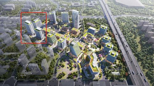 第五代信息技术互联科创西中心1期效果图