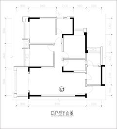 王府花园三期3室2厅2卫115.11平户型