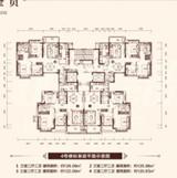 恒大中央广场 3室2厅2卫 131.05平米