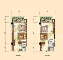 中国水电青云阶云域55.00平户型