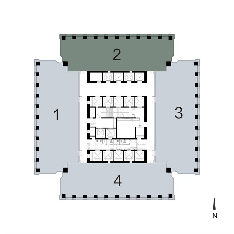 A栋写字楼2户型