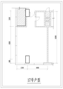 盈嘉大厦1期87.35平户型