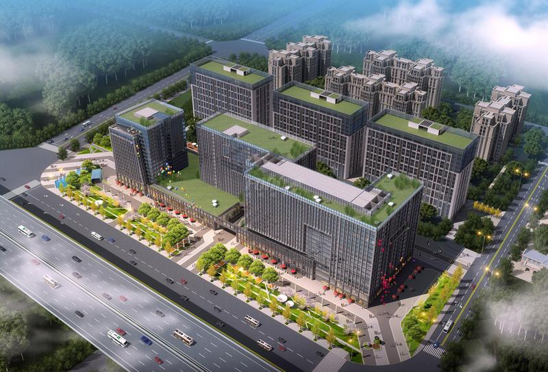 城南美地中心效果图