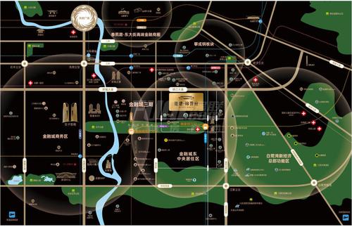 能建锦誉府1期区位图