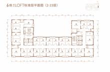 中环壹零壹广场1期24.21平户型