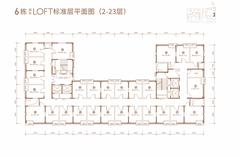 中环壹零壹广场1期24.21平户型