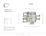 天府名邸1期（天府未来城一期） 4室2厅2卫 140.00平米
