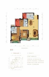 香悦府1期 3室2厅2卫 130.00平米
