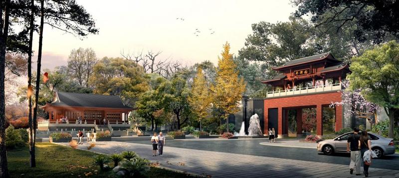 杜鹃城千万间B区可居园